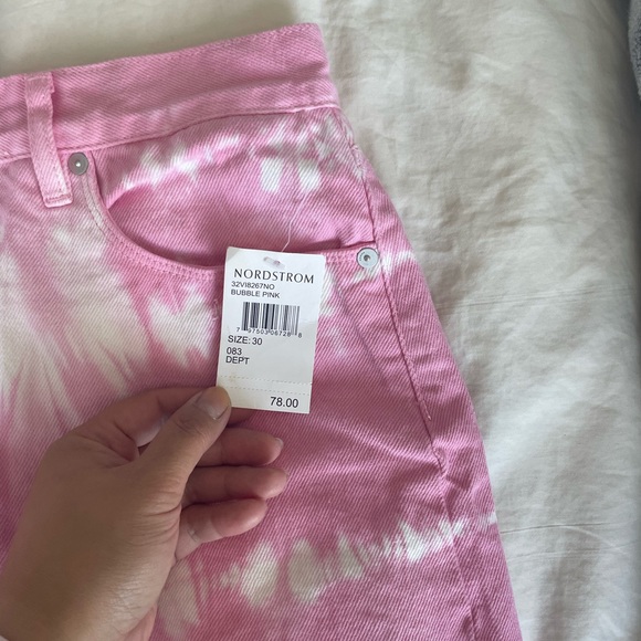 Pink jean shorts from BlankNYC NWT - Picture 3 of 5